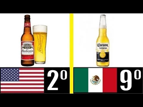 Cervezas más vendidas en el mundo