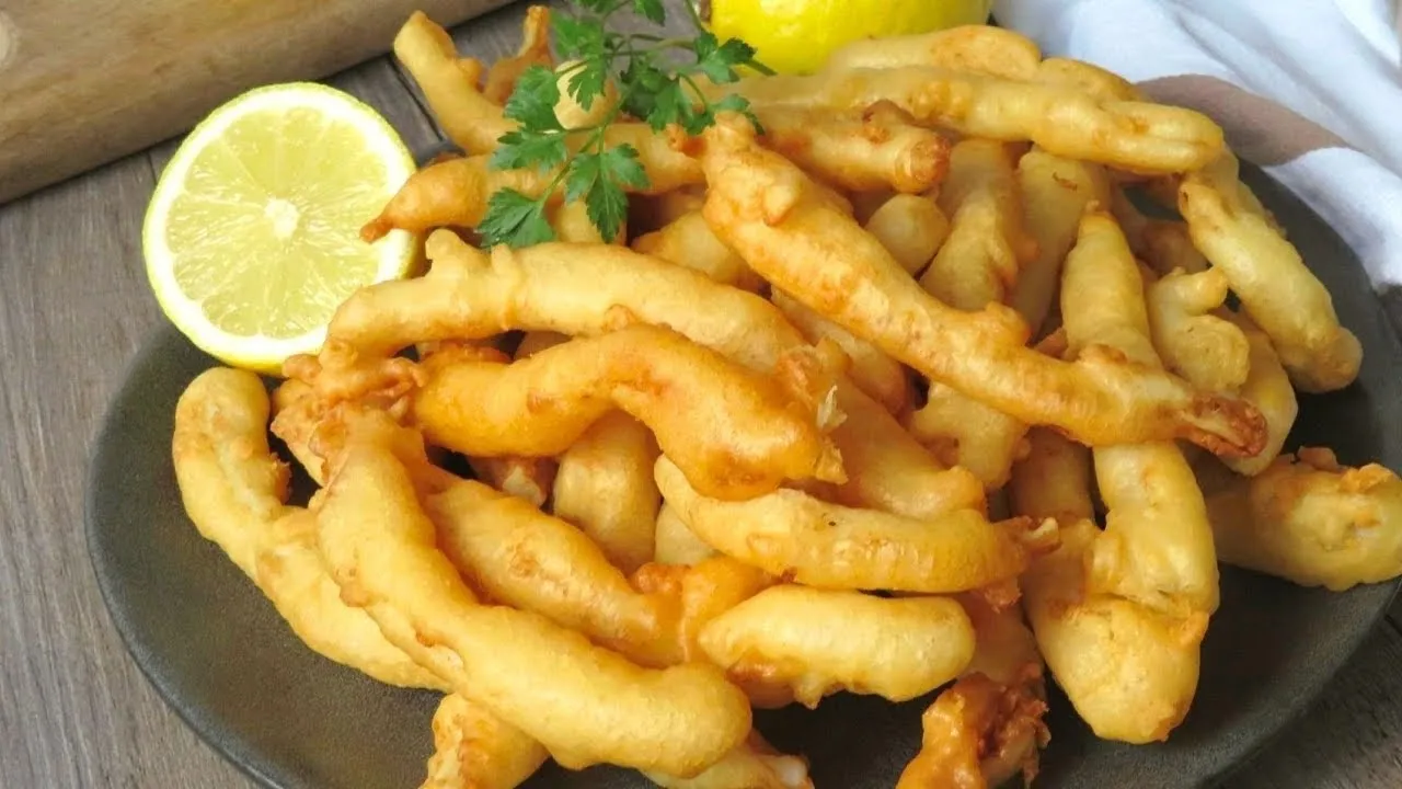 Deliciosos Calamares en Tempura con Cerveza