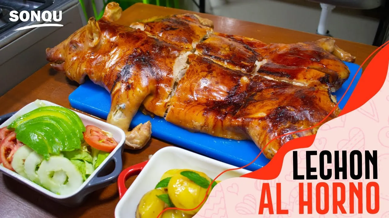 Lechona al Horno con Cerveza – Receta Tradicional Colombiana
