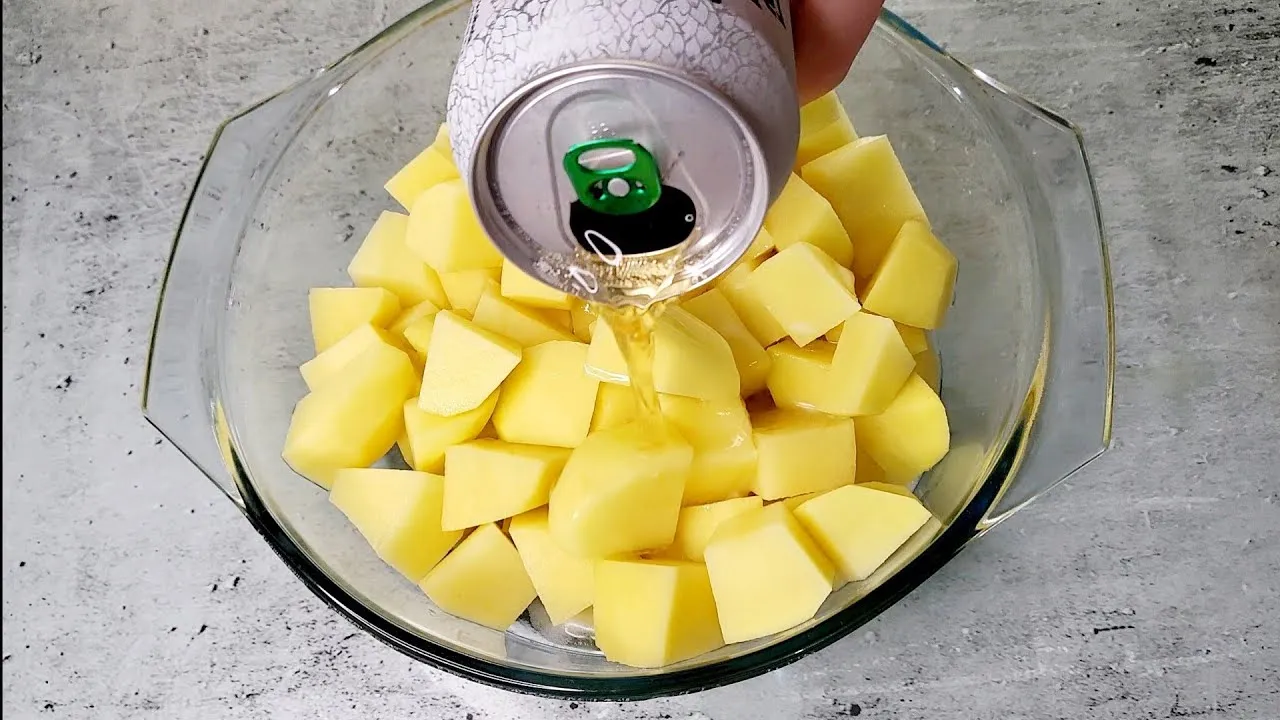 Deliciosas patatas a la cerveza estilo Sanlúcar de Barrameda